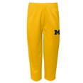 thumbnail image 4 of Toddler Outerstuff Navy/Maize Michigan Wolverines Red Zone Two-Piece V-Neck Top and Pants Set, 4 of 4