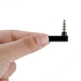 thumbnail image 4 of Black Aluminum Alloy Shell Audio Adapter, Portable 3.5mm Male To Female Audio Adapter, For Devices With 3.5mm Interface, 4 of 8
