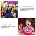 thumbnail image 2 of OULII 1Set Hockey Reaction Time Training Wood Bright Colors For Children Imaginative Ability Development, 2 of 7