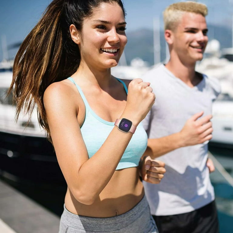 Correa De Muñeca De Pulsera Para Fitbit Versa 3 Smart Watch Band Para Fitbit  Sense Muñeca Sport Soft Silicone Correas De 1,13 €