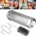 thumbnail image 3 of STARLIGHT- 6" Bbq Smoker Tube Wood Pellet Bbq Grill Hot Cold Smoking Mesh Smoke Tube Stock, 3 of 5