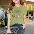 thumbnail image 3 of LNMQLPDBS Graphic Baby Tees 4t White Tshirt Girls Red Tshirt Size 8 Shirts White Shirt Girls Spring Clothes Teen Girls Clothes 14/16 Girls, Light Green 8-9 Years, 3 of 7