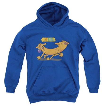 Catdog Happy Paws Unisex Youth Pull-Over Hoodie