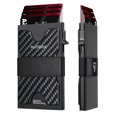 thumbnail image 1 of Cartera Porta Tarjetas RUNBOX Bloqueo RFID Diseño Delgado de Metal, 1 of 7