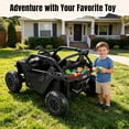 thumbnail image 5 of Wisairt 12V Ride on Toys Ride on Cars with Remote Control, Electric Car for Kids, Power Car Wheels, UTV w/ 4 Motors, Music, Lights, 3 Speeds, 5 of 5