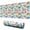 White Colorful Dinosaurs-2, variant on Long Mouse Pads for Desk,White Colorful Dinosaurs Pattern Desk Mats on Top Of Desks, Desk Mouse Pad Extra Large with 3mm Non-Slip Base and Stitched Edge for Gaming,Office,Work,Home 31.5"x11.8"