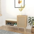 thumbnail image 3 of Engineered Hardwood Shoe Bench - Durable and Attractive Shoe Storage Option, 3 of 6