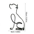 thumbnail image 4 of Laonim Dog Minimalist Art Sculpture, 4 of 7