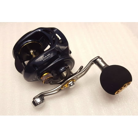 - Daiwa Lexa TYPE-HD 300 High Speed 7.1:1 Right Hand Power Handle Baitcast Reel - LEXA-HD300HS-P