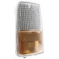 thumbnail image 5 of For Chevy Caprice 1990 Turn Signal/Cornering Light Assembly Driver Side | Front | Amber/Clear Lens | Chrome Housing | Corner of Front Fender | Replacement For GM2550102 | 5974649, 762405586649, 5 of 6