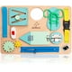 thumbnail image 2 of DemoCA Busy Board para niños pequeños - Montessori Juguetes sensoriales de madera - Activi deMoca deMoca, 2 of 2