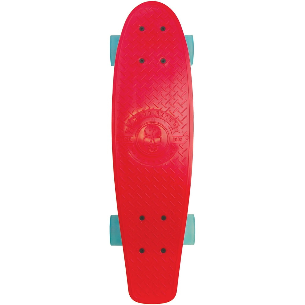 Madd Gear 22?Äù Complete Mini Cruiser Retro Skateboard Red/Blue