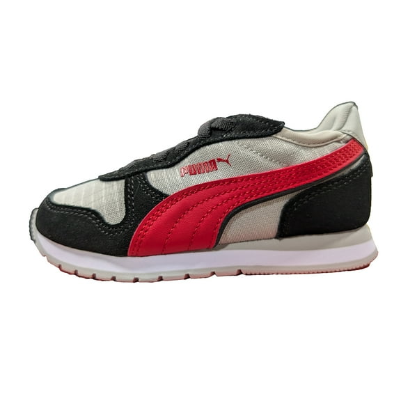 Little Kid's Preschool Puma ST Miler AC Gray-For all time Red (401972 11) - 3.5