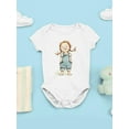 thumbnail image 3 of Girl With Hands In Pockets Bodysuit Infant -Image by Shutterstock,  Newborn, 3 of 4