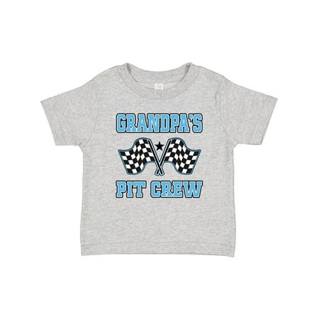 

Inktastic Grandpa Pit Crew Grandson Gift Baby Boy T-Shirt