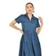 thumbnail image 4 of Vestido denim Roman Fashion /Juvenil 556 (Azul dark) azul oscuro G, 4 of 5