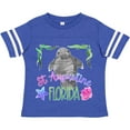 thumbnail image 3 of Inktastic St. Augustine Florida Cute Swimming Manatee Boys or Girls Toddler T-Shirt, 3 of 5