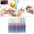 thumbnail image 3 of AMLESO Crochet Hook Needles Knit Set Weave Craft Yarn Multicolor 2.25-8.0mm Mermaid, 3 of 8