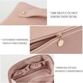 thumbnail image 3 of Injueey Bolsa de almacenamiento de cosméticos impermeable de gran capacidad bolsa de artículos de tocador estuche portátil bolsillo de de Almacenamiento y organización del hogar Rosado Injueey HA064909-03B, 3 of 6