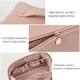 thumbnail image 3 of Naiovety Bolsa de almacenamiento de cosméticos de cuero PU impermeable bolsa de aseo portátil baño maquillaje bolsillo con cremallera mujeres Almacenamiento y organización del hogar Rosado, 3 of 6