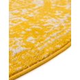 thumbnail image 5 of Unique Loom Richmond Collection Area Rug - Medallion (7' 10" x 10' Oval Yellow/Ivory), 5 of 6