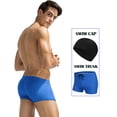 thumbnail image 3 of COOFANDY Mens Swim Briefs Square Cut Swim Trunk Swimming Short Swimwear Boardshort, 3 of 6