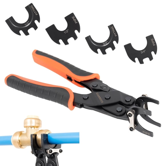Herramienta de extracción de accesorios a presión GIANNEER para PEX de 1/2, 3/4 y 1 pulgada