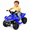 Blue, variant on COFUNOK 12V Electric Kids Ride-On ATV Quad w/ Bluetooth, 2mph Max, Treaded Tires, LED Lights, Radio - Black