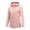 Pink, variant on WTOBBY Women's Loose Casual Solid Color Windproof Waterproof Jacket for Outdoor Sports, Perfect for Fashionable and Relaxed Everyday Wear,Army Green L