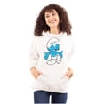 thumbnail image 3 of Vintage Retro Smurf Cartoon Character Hoodie Sweatshirt Women Men Brisco Brands S, 3 of 6