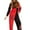 Multicolored, variant on DC Comics Girls' Harley Quinn One Piece Union Suit Hooded Lounge Fleece Pajama Loungewear Sleepwear