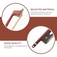 thumbnail image 2 of Horsetail Hair Cello Bow Well Balanced Practice Cello Bow for Beginner Student, 2 of 8
