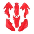 thumbnail image 1 of DYNWAVECA Carénage en Plastique ABS pour CRF50-125CC, Carénage Robuste S - Rouge, 280mm, 1 of 10