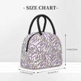 thumbnail image 2 of Balery Lavender Flowers Pattern Lunch Bag Women, Lunch Box, Lunch Bag, Small Leakproof Lunch Tote Large Capacity Reusable Insulated Cooler Lunch Container-One Size, 2 of 6