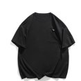thumbnail image 2 of USNSM (M-5XL) Men's Oversized T-Shirts Heavyweight Cotton Tee Crew Neck Short Sleeve T Shirts Loose Fit Basic Essential Soft Classic Tees Black M, 2 of 6