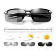 thumbnail image 3 of Gafas de sol polarizadas inteligentes para piloto, fotosensibles, que cambian de color, para conducir al aire libre de día y de noche Gafas de sol polarizadas para hombre, 3 of 5