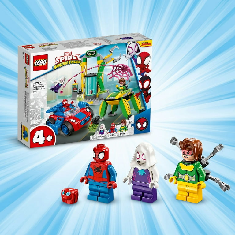 Lego Marvel Spider-Man dans le labo de Docteur Octopus (10783