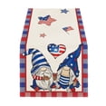 thumbnail image 1 of 2025 Independence Day Table Flag Patriotic Stripes Wired Edge Ribbon Printing Customized Satin Flag Ribbon For Holiday Craft Decoration, 1 of 6