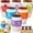 White, variant on 6 Pack 12oz Cantaritos de Barro Mexicanos Mexican Clay Cup Pottery Fiesta De Barro Mexicanos Coffee Mugs Glasses for Margaritas Mojitos (Cute,Red)