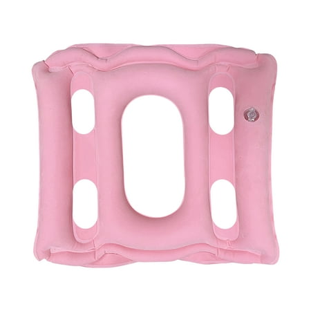 

Pressure Relief Air Travel Home Sitting Inflatable Seat Cushion Tailbone Pain