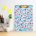 thumbnail image 5 of FMSHPON Floral Natural Shapes Clipboard Hardboard Wood Nursing Clip Board and Pull for Standard A4 Letter 13x9 inches, 5 of 7