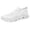 White, variant on Men's Knit Shoes S𝗅ip On Laceless Sneakers Breathable Lightweight Athlet𝗂c Shoes Comfortable Outdoor Sports Shoes Soft Cushion Sole Casual L𝗈afers Shoes for Summer and Autumn