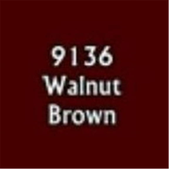 Reaper Miniatures REM09136 0.5 oz Master Series Paint Dropper Bottle, Walnut Brown