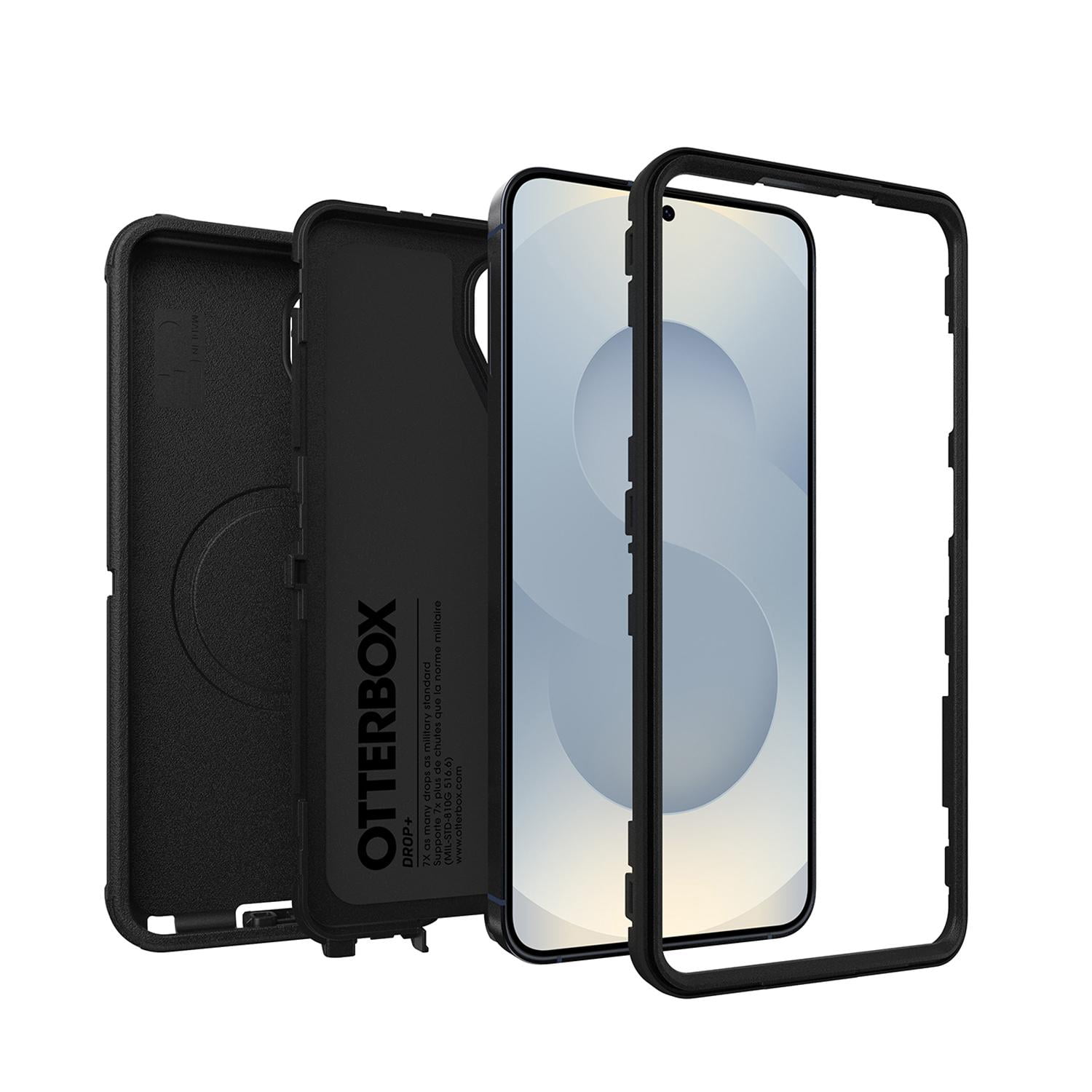 Étui Defender Pro avec Magnets Noir pour Samsung Galaxy S26