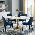 thumbnail image 5 of Lippa 60" Round Wood Dining Table, 5 of 7