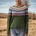thumbnail image 2 of Bovemsi Womens Sweaters Pullover Fall Winter Casual Loose Long Sleeve Knitted Tops Fall Sweaters, 2 of 4