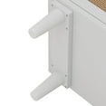 thumbnail image 7 of Hassch 6-Drawer Double Dresser, 51" Farmhouse Chest of Drawers for Living Room, Bedroom, Hallway, White, 7 of 7