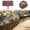 Red, variant on Interlocking Garden Landscape Edging Wood Grain Plug-in Lawn Border Flower Bed Divider Black