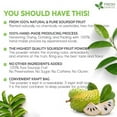 Premium 4.5oz Soursop Graviola Fruit Powder, Pure, Guanabana Tea