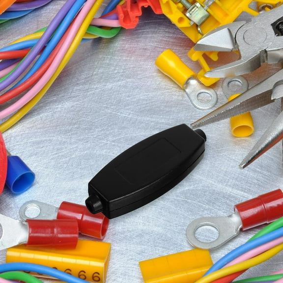 GOOHOCHY 12pcs Project Box Plastic Electrical Enclosure Box For Pcb Circuit Board Industrial Equipment Home Appliances Small Junction Box